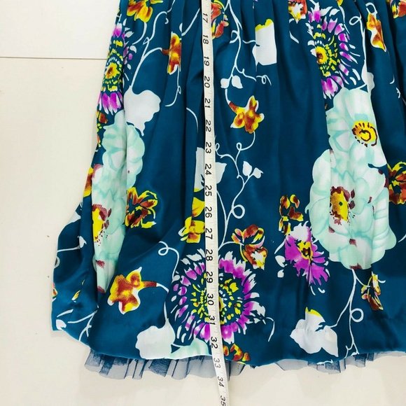 Free People Floral A Line Full Dress - Picture 7 of 8